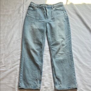 Abercrombie & Fitch Women's Denim Straight Leg Jeans